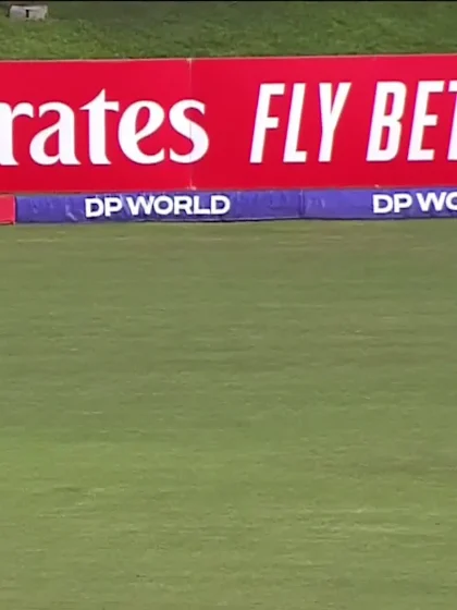 Viran Chamuditha with a Four vs. South Africa