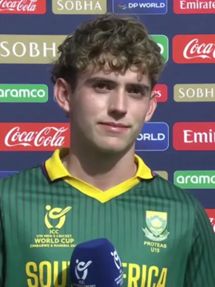 Jason Rowles | ICC U19MCW26 | South Africa post-match interview | 22 January '26