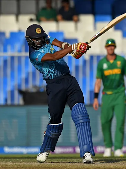 Nortje dismantles Chameera's stumps