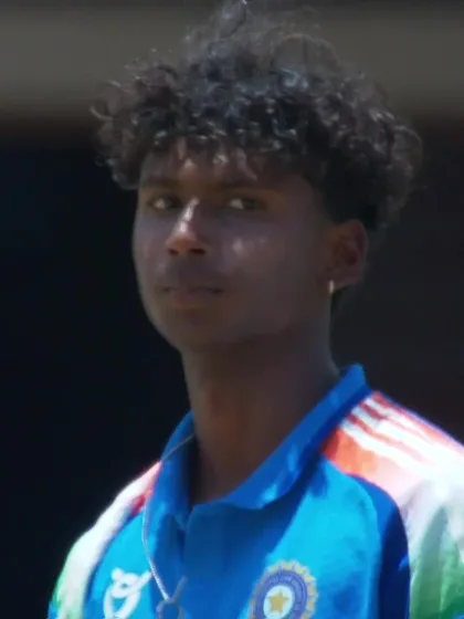 Faisal Khan with a Four vs. India