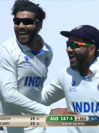 Logo of Bizarre dismissal sees Jadeja end Green's gutsy knock | WTC23 Final