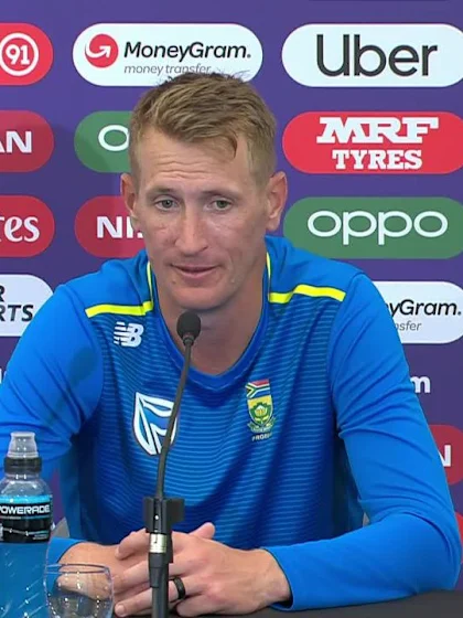 5 June - Southampton - South Africa player Chris Morris post-match press conference