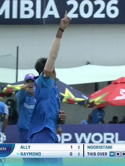 Raymond Francis - Wicket - Afghanistan vs Tanzania