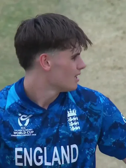 Vaibhav Sooryavanshi with a Four vs. England