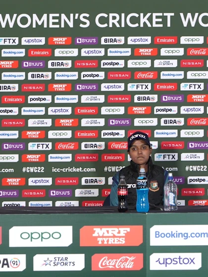 7 March - Dunedin - Bangladesh Captain Nigar Sultana pre-match press conference