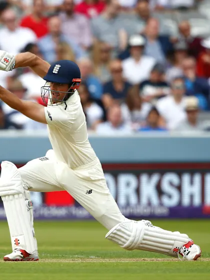 Alastair Cook rediscovers form to keep England in hunt