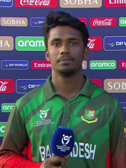 Azizul Hakim Tamim | ICC U19MCW26 | Bangladesh post-match interview | 31 January '26
