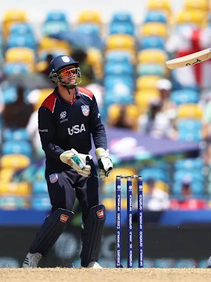 Five sixes in an over from Jos Buttler | USA v ENG | T20WC 2024