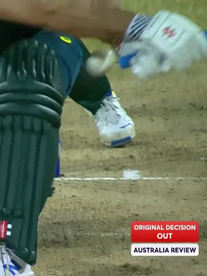 Logo of Mitchell Marsh - Wicket - Australia vs Bangladesh