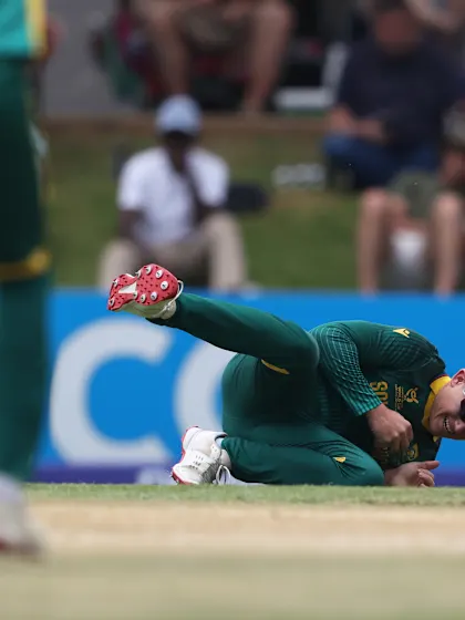 Samuel dismissed for the first time | U19 CWC 2026