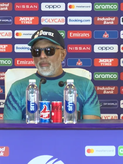 6 October - Dharamsala - Bangladesh Coach Chandika Hathurusinghe pre-match press conference
