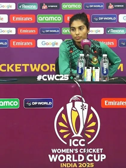 Rabeya Khan | ICC WCW25 | Bangladesh post-match press conference | 10 October '25