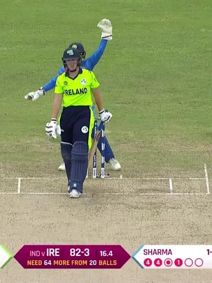 IND v IRE: Ireland wickets