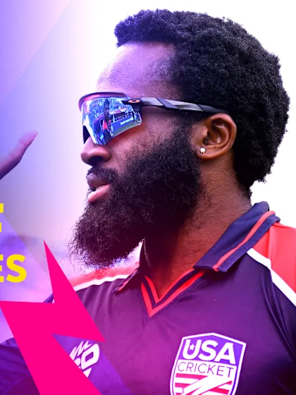 Logo of Best of USA star Aaron Jones in the Group stage | T20WC 2024