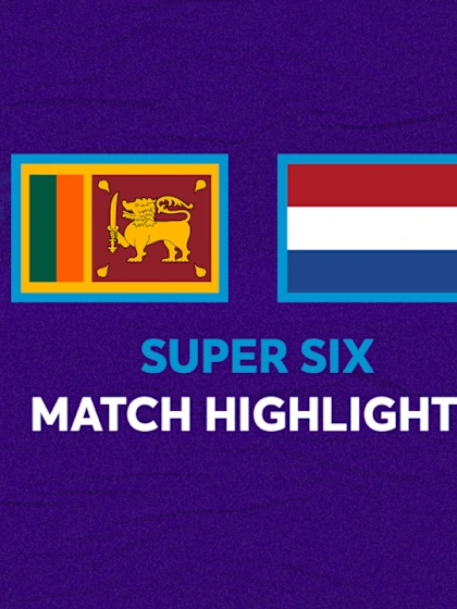 Sri Lanka survive Netherlands scare to top Super Six standings | CWC23 Qualifier