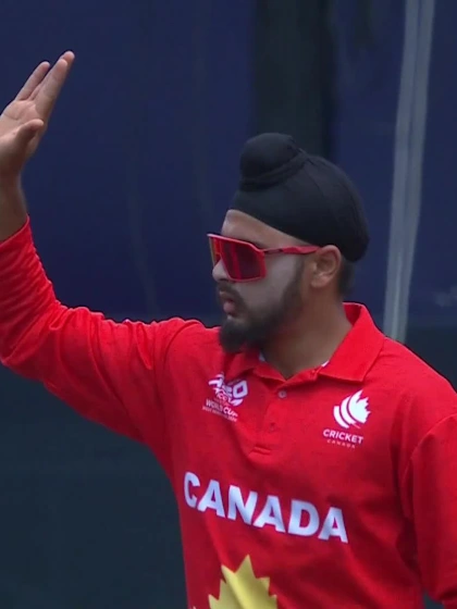 Logo of Fakhar Zaman - Wicket - Pakistan vs CAN