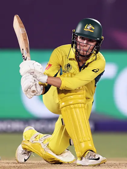 Litchfield's unbeaten 84 helps Australia home | Player Highlights | CWC25