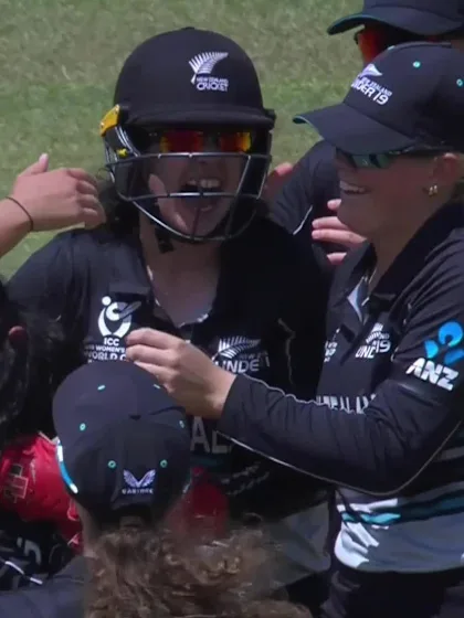 Logo of A Kolan with a Batting vs New Zealand Women Under-19