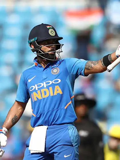Kohli ton, all-round Shankar excellence help India to tight win in Nagpur