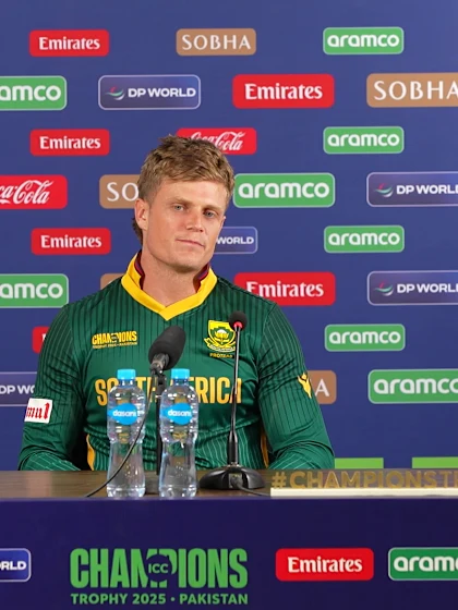 Ryan Rickelton- South Africa post-match press conference, 21 Feb '25