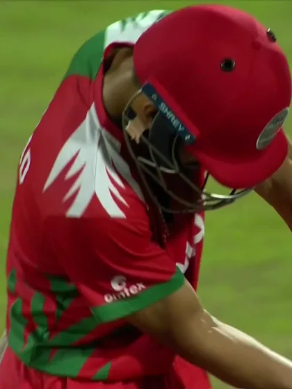 Hammad Mirza - Wicket - Australia vs Oman