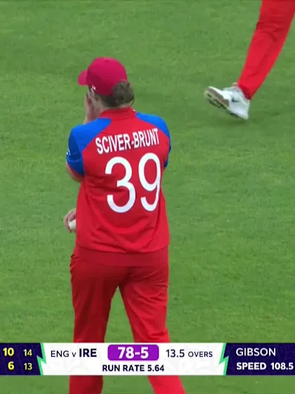 Alice Tector - Wicket - England vs Ireland