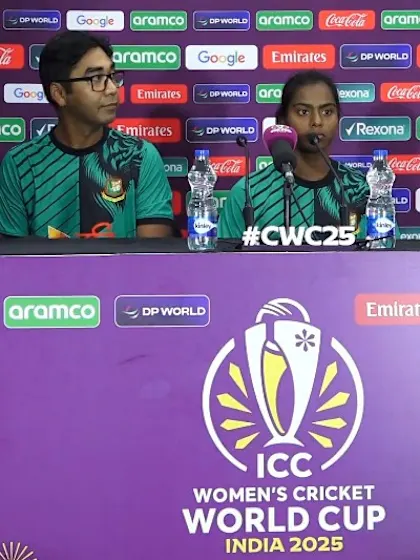 Marufa Akter | ICC WCW25 | Bangladesh post-match press conference | 2nd Oct '25