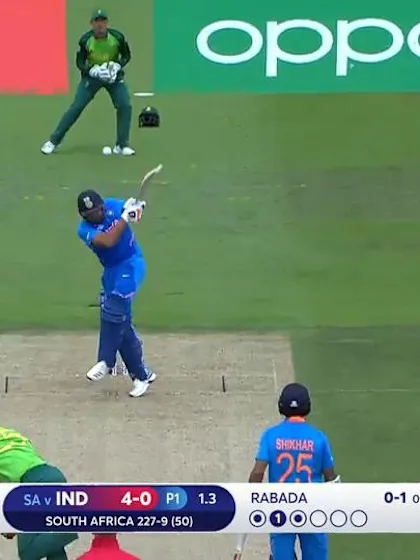 CWC19: SA v IND - Second innings highlights