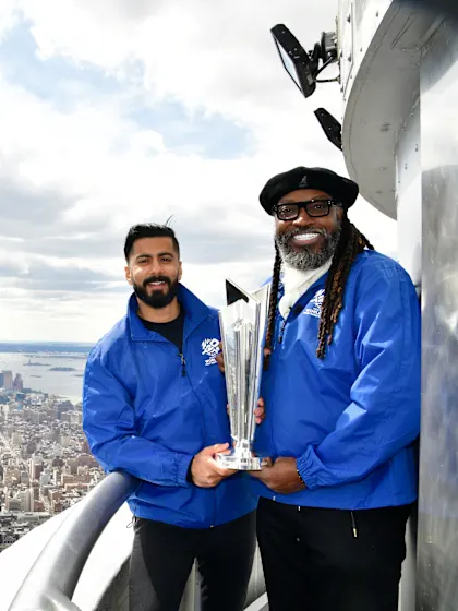 ICC Men's T20 World Cup Trophy Tour 2024 launched in New York