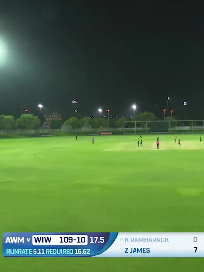 Logo of Karishma Ramharack - Wicket - West Indies Women vs Australia Women