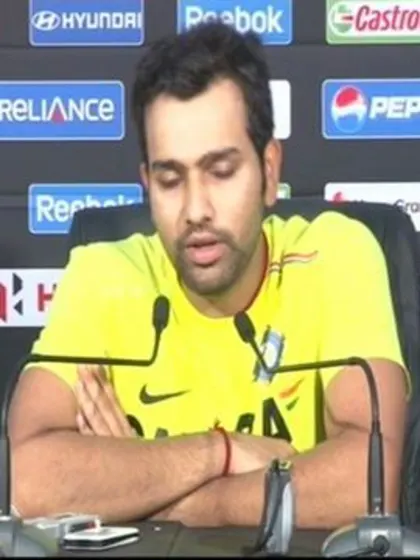 Rohit Sharma reflects