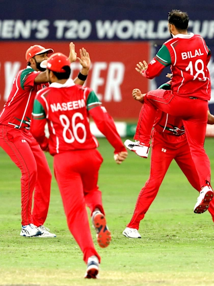 Oman come from behind against Hong Kong to claim T20 World Cup spot