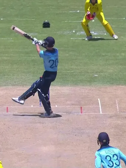 ICC U19 CWC: AUS v ENG – Charlesworth falls for 82