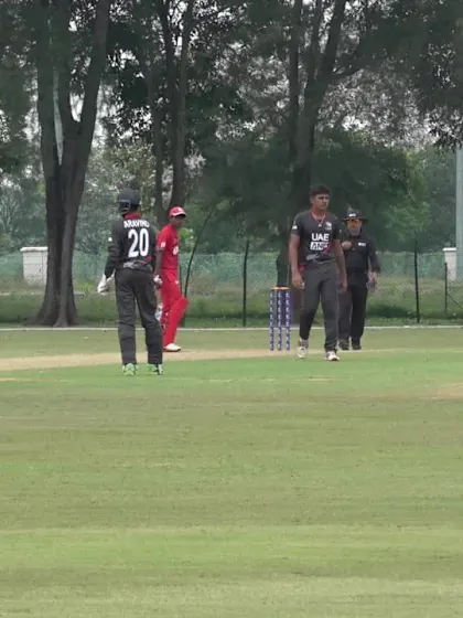 U19 CWC Asia Q Div 1: UAE v Oman –  Aryan Lakra speaks after his PoM award