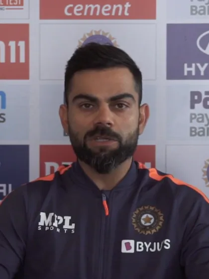 Virat Kohli discusses the pink ball ahead of third Test