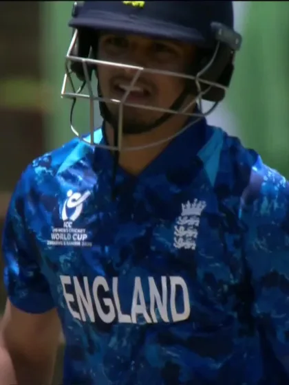 F Ahmed with a Six vs. New Zealand