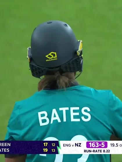 Suzie Bates - Wicket - England vs New Zealand