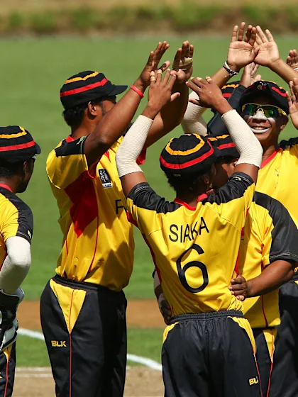 PNG qualify for the ICC Men's T20 World Cup Qualifier 2019