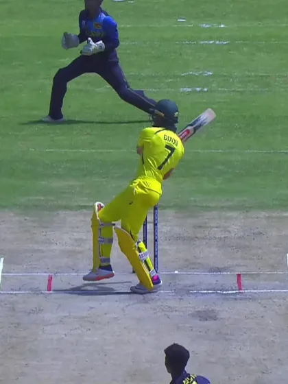 Harry Dixon with a Six vs. Sri Lanka