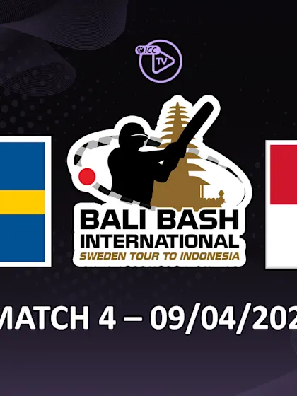 4th T20I: Indonesia v Sweden
