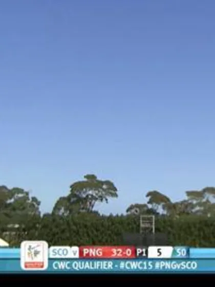 ICC CWCQ Super Six: PNG v Scotland Highlights