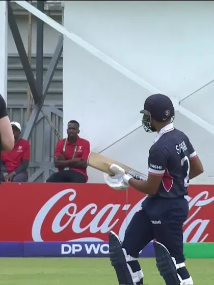 Shani with a Four vs. New Zealand