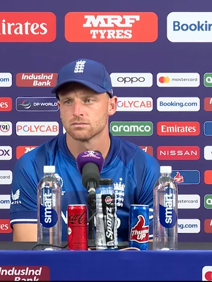 21 October - Mumbai - England Captain Jos Buttler post-match press conference