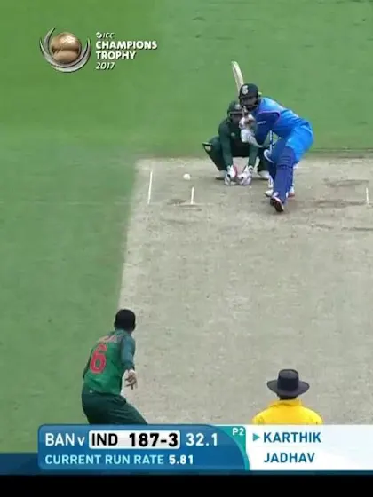 #CT17 Warm-up: India innings super shots