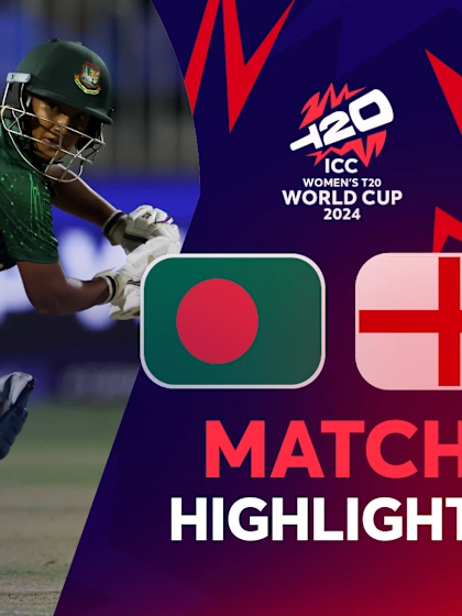 Spinners help England overcome Bangladesh | Match Highlights | WT20WC 2024