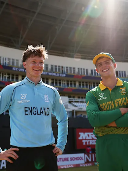 ICC U19 Men's CWC England and South Africa Captain Quotes