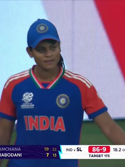 Logo of Ama Kanchana - Wicket - India vs Sri Lanka