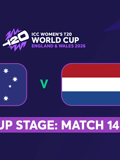 WT20: Australia v Netherlands