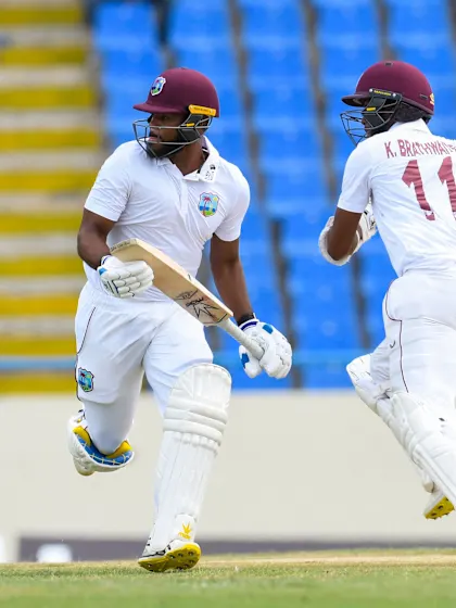Campbell records first home fifty as West Indies complete formalities