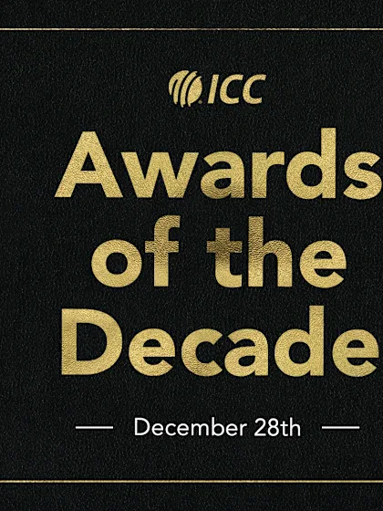 The ICC Awards of the Decade show